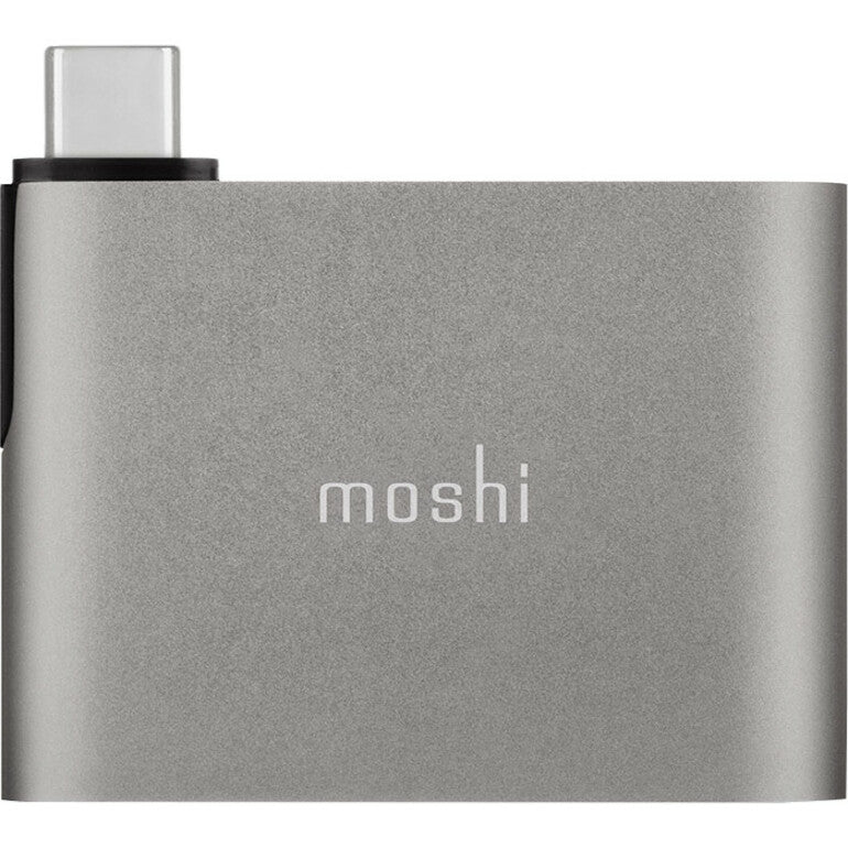 Moshi USB-C to HDMI Adapter with Charging, 4K up to 60 Hz, HDR, USB-C Charging Pass-through, Works with MacBook, MacBook Air, MacBook Pro, Surface