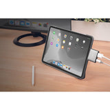 Moshi USB-C to HDMI Adapter with Charging, 4K up to 60 Hz, HDR, USB-C Charging Pass-through, Works with MacBook, MacBook Air, MacBook Pro, Surface