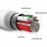 Cellairis Charge Cable MFI Lightning to USB-A