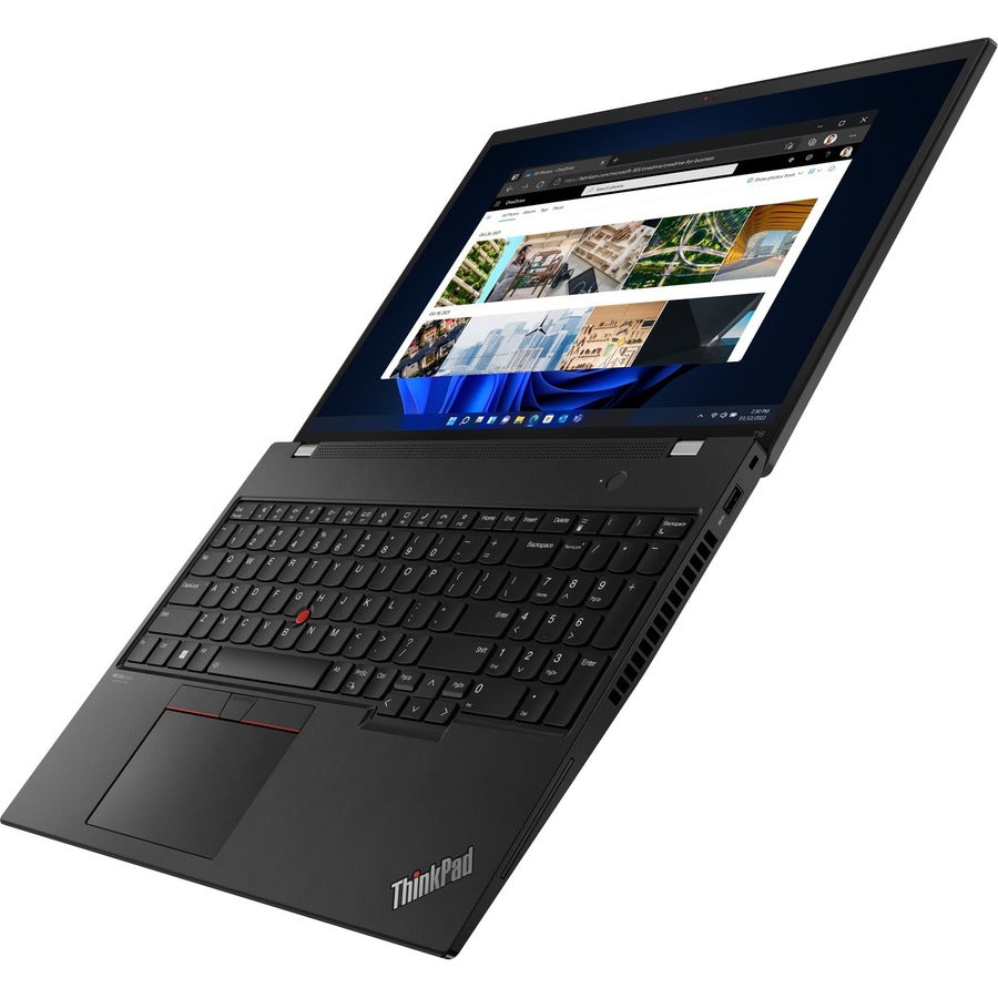 Lenovo ThinkPad T16 Gen 1 21BV0093US 16" Notebook - WUXGA - 1920 x 1200 - Intel Core i7 12th Gen i7-1270P Dodeca-core (12 Core) - 8 GB Total RAM - 8 GB On-board Memory - 512 GB SSD - Thunder Black