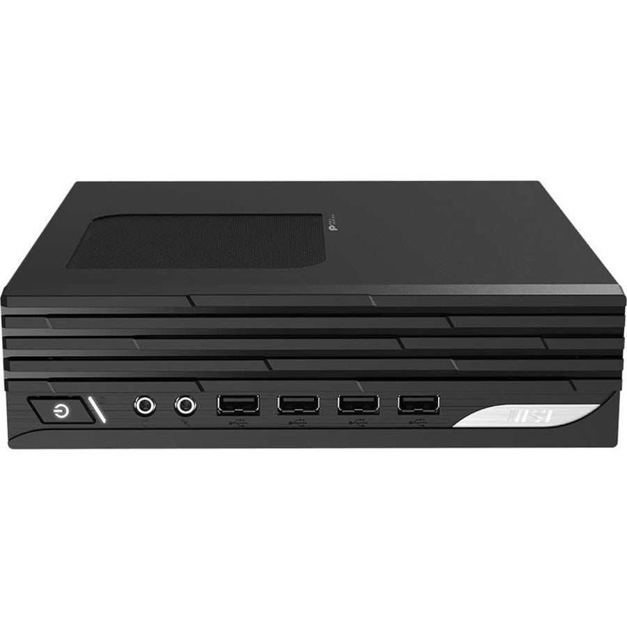 MSI PRO DP21 12M-429US Desktop Computer - Intel Core i3 12th Gen i3-12100 Quad-core (4 Core) - 8 GB RAM DDR4 SDRAM - 500 GB M.2 PCI Express NVMe SSD - Micro PC