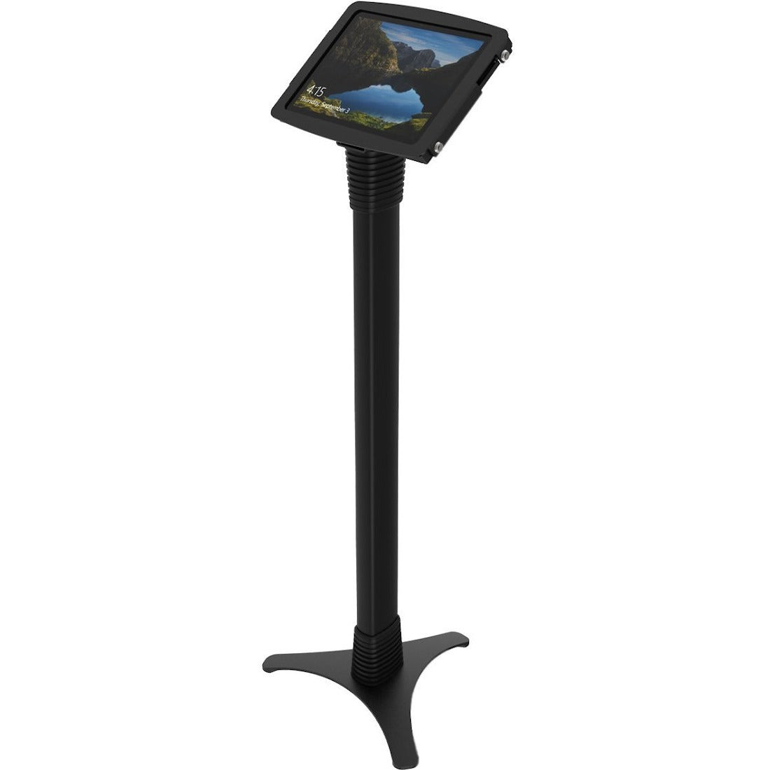 Compulocks Surface Pro/Go Enclosure Portable Floor Stand - Space Adjustable