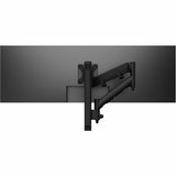 Atdec heavy dynamic monitor arm desk mount - Black - Flat and Curved up to 49in - VESA 75x75, 100x100