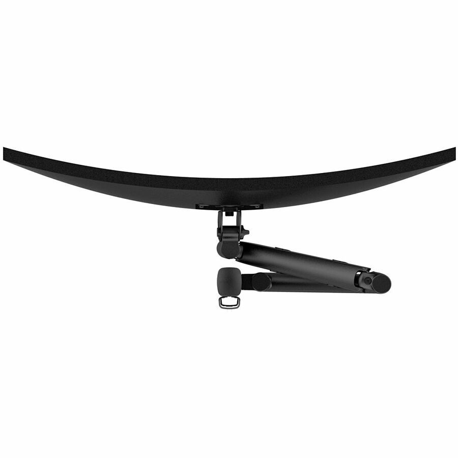 Atdec heavy dynamic monitor arm desk mount - Black - Flat and Curved up to 49in - VESA 75x75, 100x100