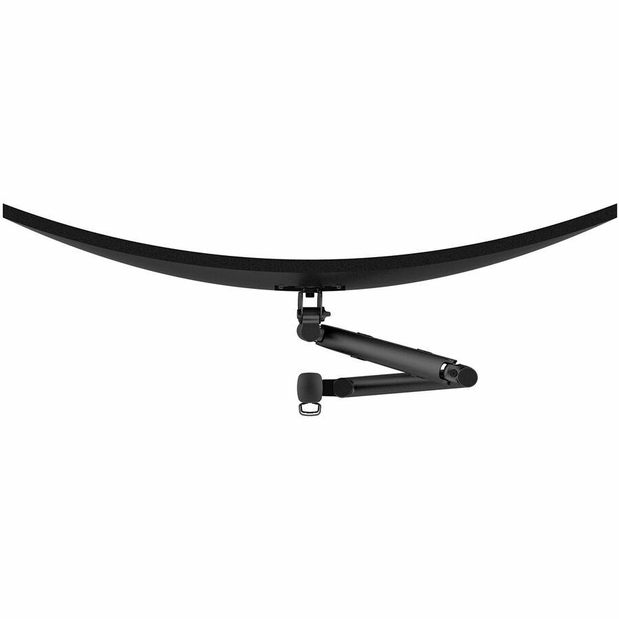 Atdec heavy dynamic monitor arm desk mount - Black - Flat and Curved up to 49in - VESA 75x75, 100x100