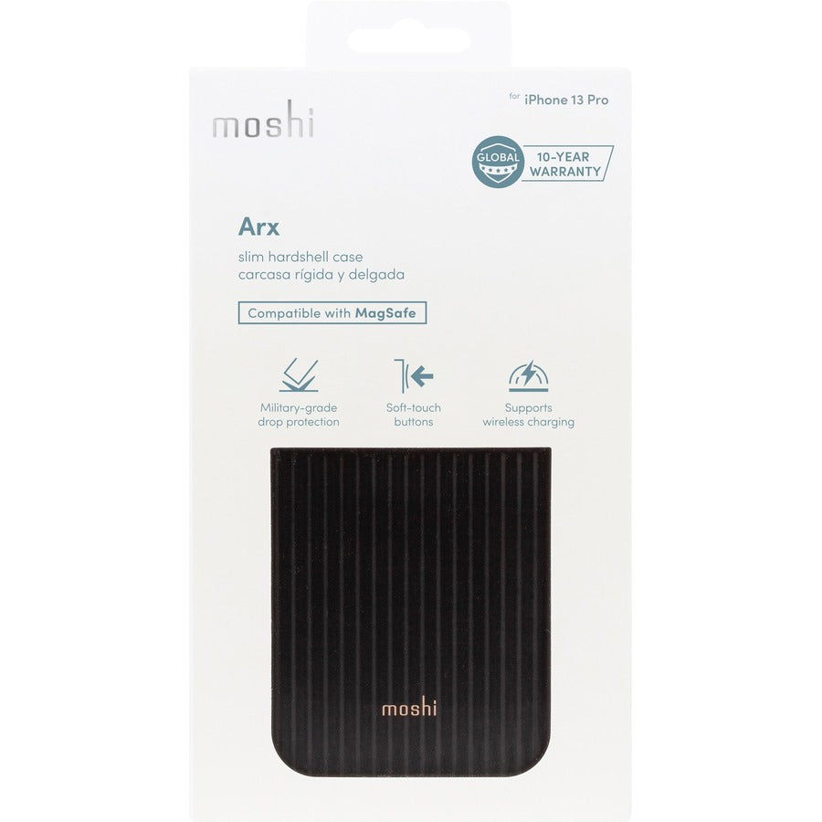 Moshi Arx Slim Hardshell Case Mirage Black for iPhone 13 Pro