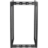 Sanus Component Series 20RU Open Frame Network Rack - AV Rack - 35in Height - Black