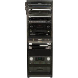 Sanus Component Series 20RU Open Frame Network Rack - AV Rack - 35in Height - Black