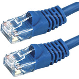 Monoprice Cat6 24AWG UTP Ethernet Network Patch Cable, 14ft Blue