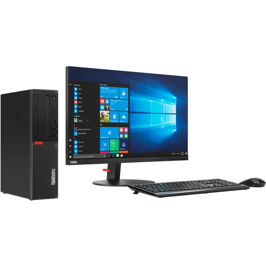 Lenovo ThinkCentre M920s 10SJ000MUS Desktop Computer - Intel Core i7 8th Gen i7-8700 3.20 GHz - 8 GB RAM DDR4 SDRAM - 1 TB HDD - Small Form Factor