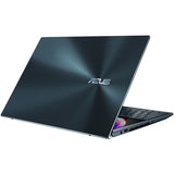 Asus ZenBook Pro Duo 15 OLED UX582 UX582ZM-XS96T 15.6" Touchscreen Notebook - 4K UHD - 3840 x 2160 - Intel Core i9 12th Gen i9-12900H Tetradeca-core (14 Core) 2.50 GHz - 32 GB Total RAM - 32 GB On-board Memory - 1 TB SSD - Celestial Blue