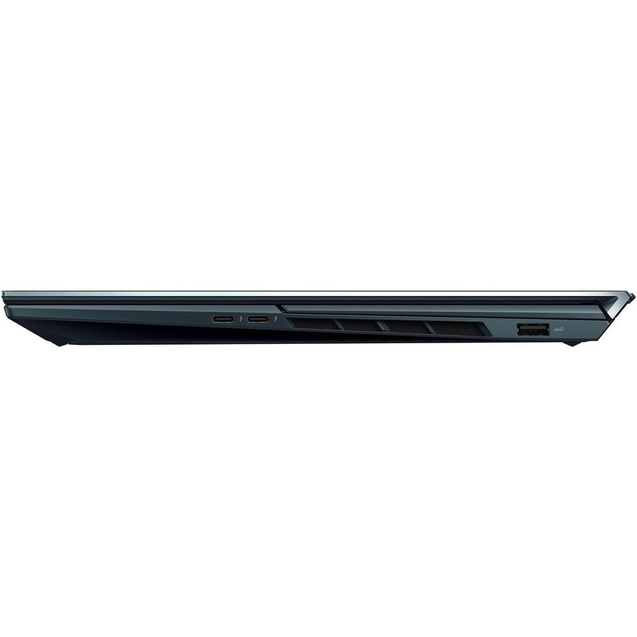 Asus ZenBook Pro Duo 15 OLED UX582 UX582ZM-XS96T 15.6" Touchscreen Notebook - 4K UHD - 3840 x 2160 - Intel Core i9 12th Gen i9-12900H Tetradeca-core (14 Core) 2.50 GHz - 32 GB Total RAM - 32 GB On-board Memory - 1 TB SSD - Celestial Blue