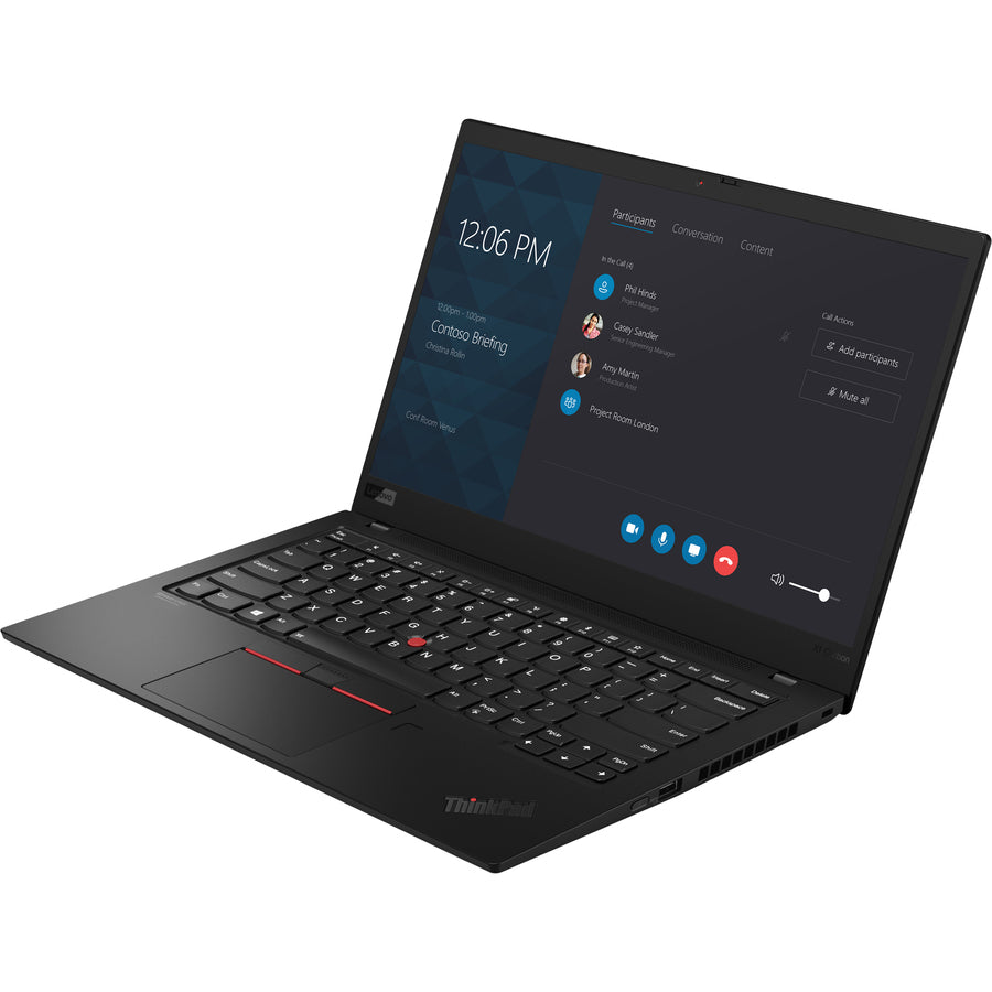 Lenovo ThinkPad X1 Carbon 7th Gen 20QD000AUS 14" Ultrabook - 1920 x 1080 - Intel Core i5 8th Gen i5-8365U Quad-core (4 Core) 1.60 GHz - 8 GB Total RAM - 256 GB SSD - Black