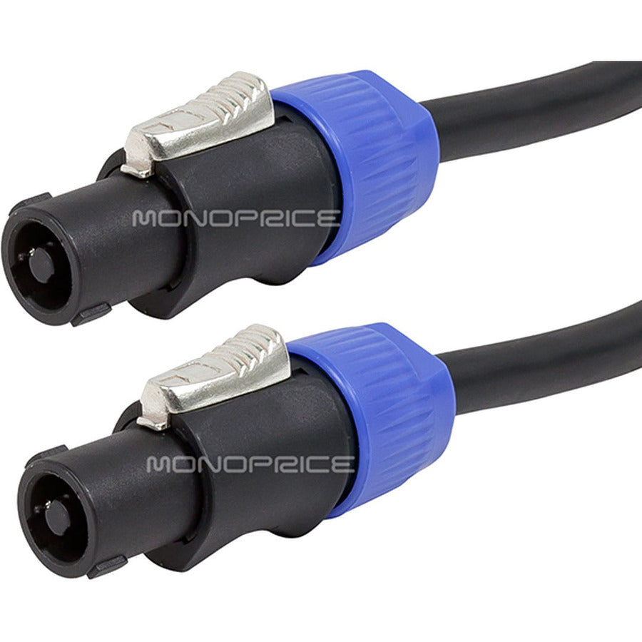 Monoprice 10ft 2-conductor NL4 Female to NL4 Female 12AWG Speaker Twist Connector Cable