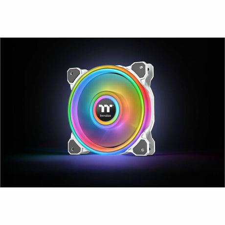 Thermaltake Riing Quad 12 RGB Radiator Fan TT Premium Edition 3 Pack - White - 3 Pack