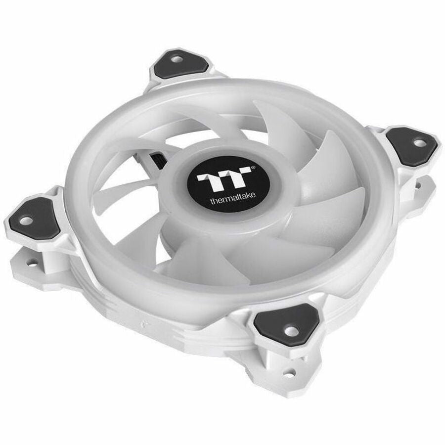 Thermaltake Riing Quad 12 RGB Radiator Fan TT Premium Edition 3 Pack - White - 3 Pack