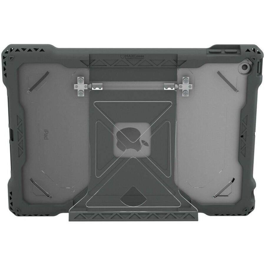 Shield Extreme-X2 for iPad 9 10.2" (Fits iPad 7/8/9) (Orange Bezel-Gray Case)