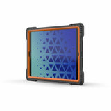 Shield Extreme-X2 for iPad 9 10.2" (Fits iPad 7/8/9) (Orange Bezel-Gray Case)