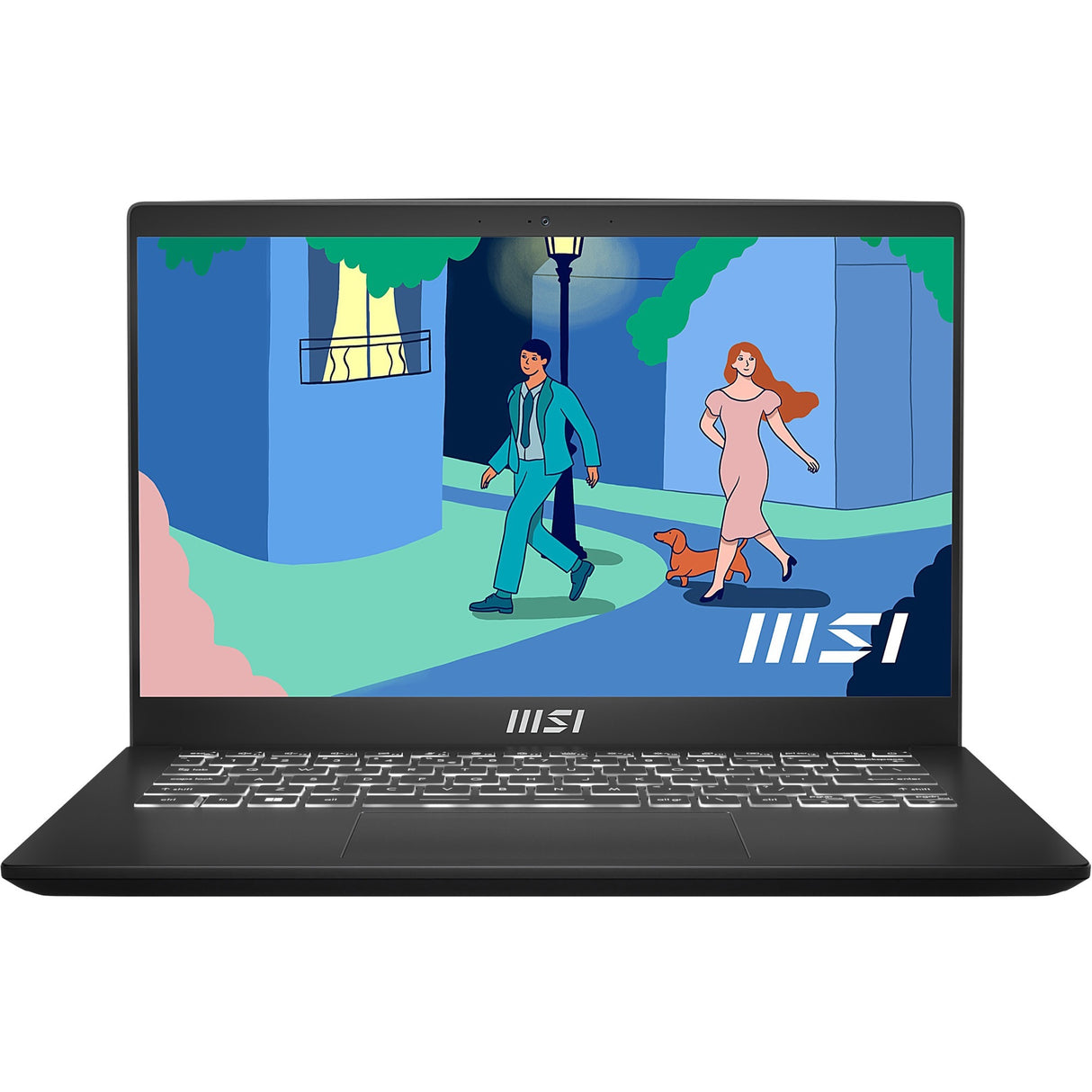 MSI Modern 14 C11M Modern 14 C11M-065US 14" Notebook - Full HD - 1920 x 1080 - Intel Core i5 11th Gen i5-1155G7 2.50 GHz - 8 GB Total RAM - 8 GB On-board Memory - 512 GB SSD - Classic Black