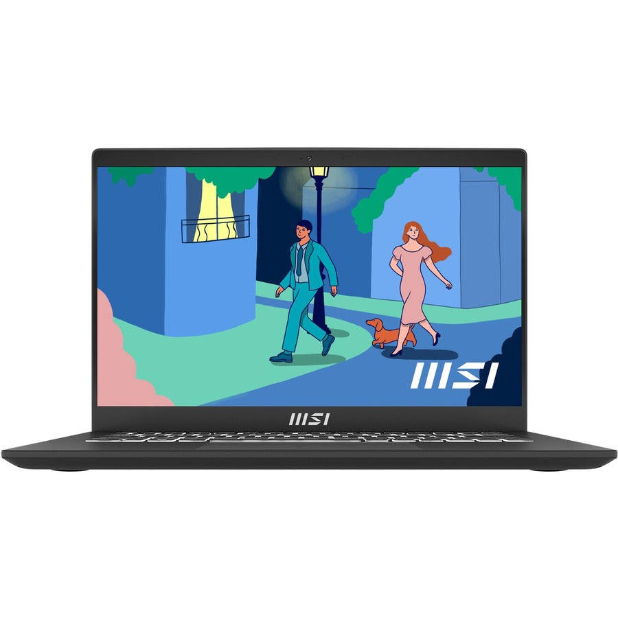 MSI Modern 14 C11M Modern 14 C11M-065US 14" Notebook - Full HD - 1920 x 1080 - Intel Core i5 11th Gen i5-1155G7 2.50 GHz - 8 GB Total RAM - 8 GB On-board Memory - 512 GB SSD - Classic Black