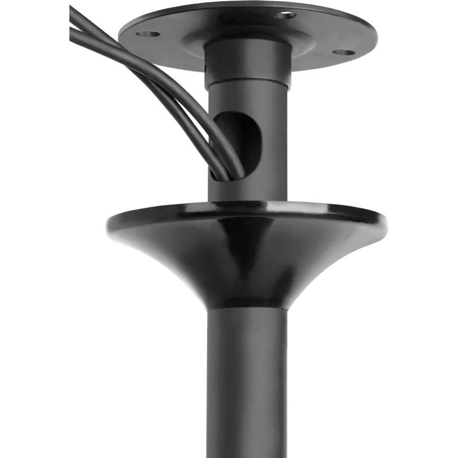 Atdec ceiling mount for medium display, long pole - Loads up to 55lb - Black - VESA 200x200