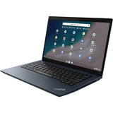 Lenovo ThinkPad C14 Gen 1 21C9000GUS 14" Chromebook - Full HD - 1920 x 1080 - Intel Core i5 12th Gen i5-1245U Deca-core (10 Core) - 8 GB Total RAM - 8 GB On-board Memory - 256 GB SSD - Abyss Blue