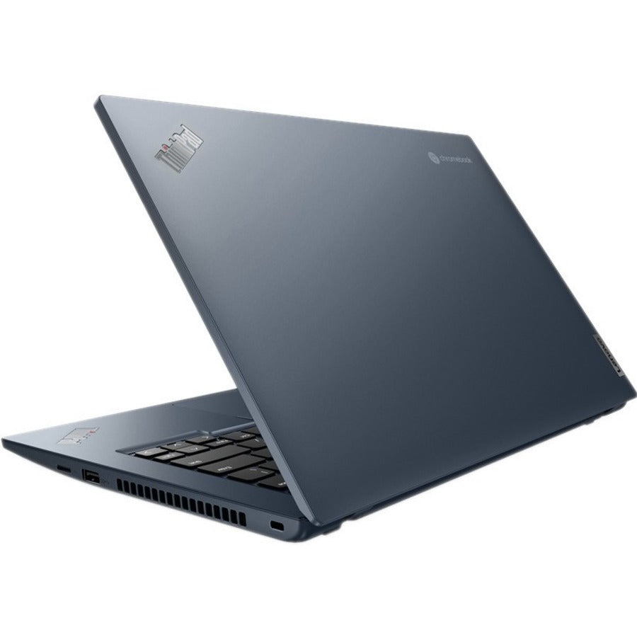 Lenovo ThinkPad C14 Gen 1 21C9000GUS 14" Chromebook - Full HD - 1920 x 1080 - Intel Core i5 12th Gen i5-1245U Deca-core (10 Core) - 8 GB Total RAM - 8 GB On-board Memory - 256 GB SSD - Abyss Blue