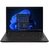 Lenovo ThinkPad X13 Gen 3 21BN008DUS 13.3" Touchscreen Notebook - WUXGA - 1920 x 1200 - Intel Core i7 12th Gen i7-1255U Deca-core (10 Core) 3.50 GHz - 16 GB Total RAM - 512 GB SSD - Villi Black