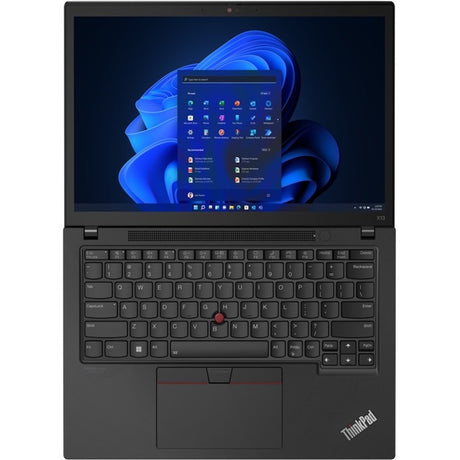 Lenovo ThinkPad X13 Gen 3 21BN008DUS 13.3" Touchscreen Notebook - WUXGA - 1920 x 1200 - Intel Core i7 12th Gen i7-1255U Deca-core (10 Core) 3.50 GHz - 16 GB Total RAM - 512 GB SSD - Villi Black