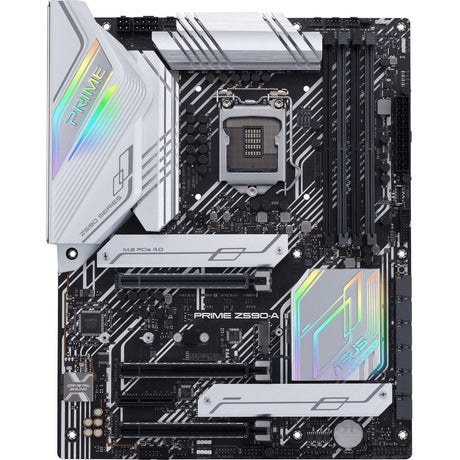 Asus Prime Z590-A Desktop Motherboard - Intel Z590 Chipset - Socket LGA-1200 - Intel Optane Memory Ready - ATX