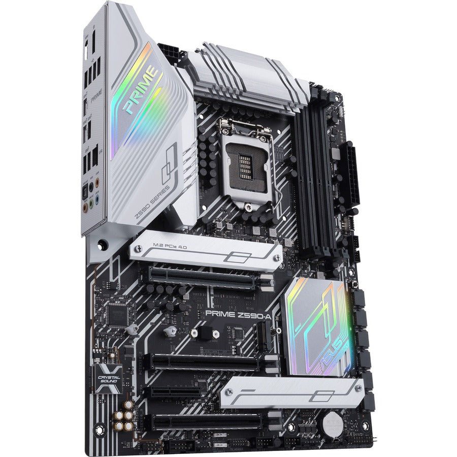 Asus Prime Z590-A Desktop Motherboard - Intel Z590 Chipset - Socket LGA-1200 - Intel Optane Memory Ready - ATX