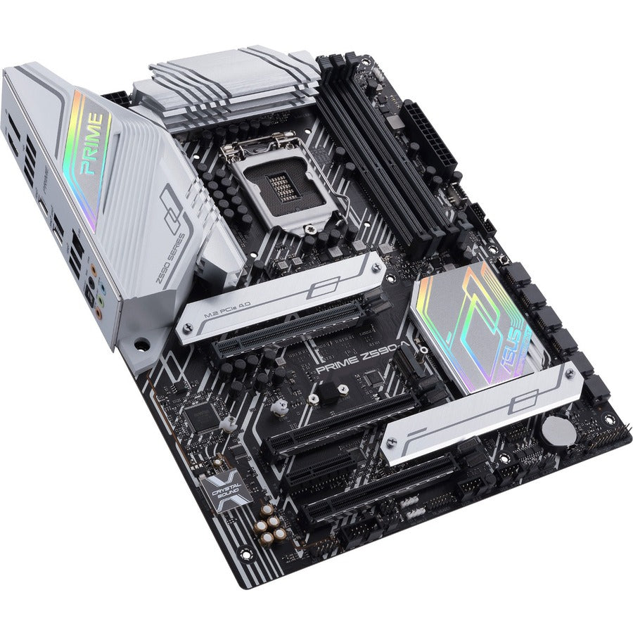 Asus Prime Z590-A Desktop Motherboard - Intel Z590 Chipset - Socket LGA-1200 - Intel Optane Memory Ready - ATX