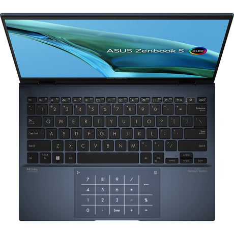 Asus Zenbook S 13 OLED UM5302 UM5302TA-XB76T 13.3" Touchscreen Notebook - 2.8K - 2880 x 1800 - AMD Ryzen 7 6800U Octa-core (8 Core) 2.70 GHz - 16 GB Total RAM - 16 GB On-board Memory - 1 TB SSD - Ponder Blue