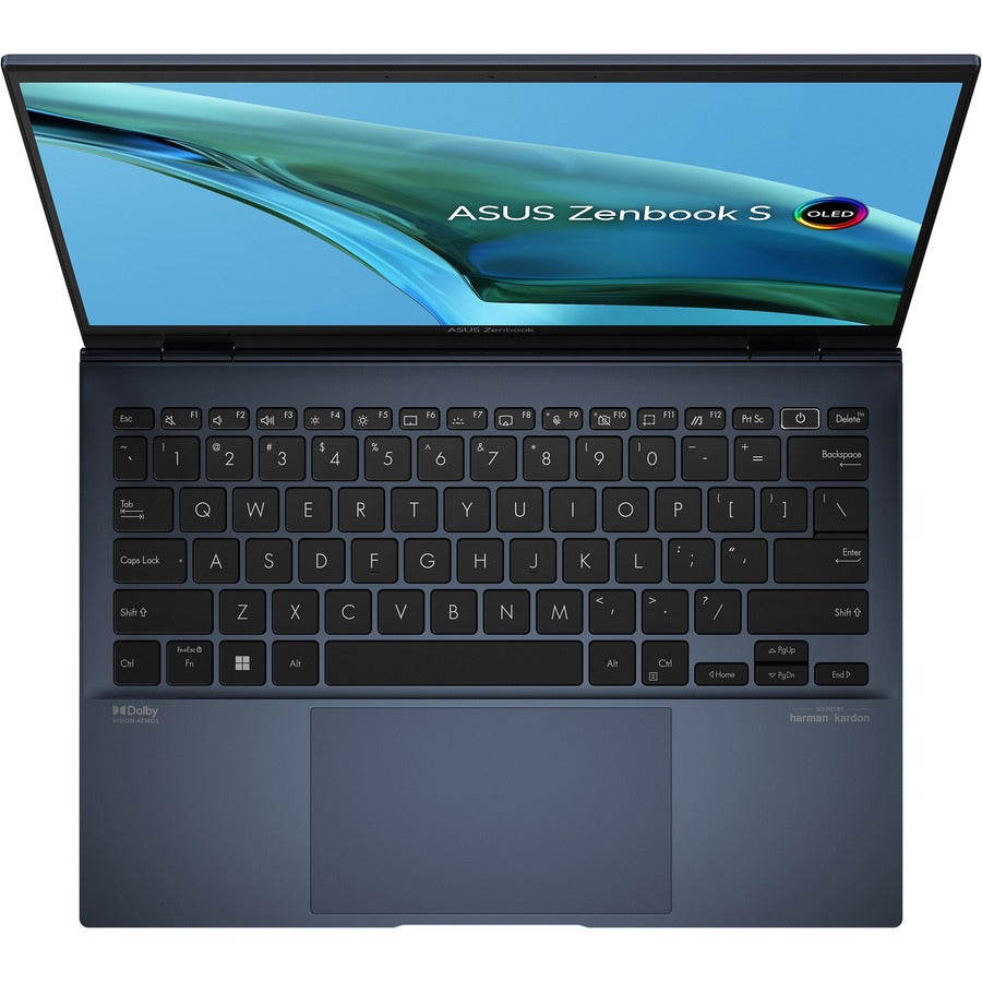 Asus Zenbook S 13 OLED UM5302 UM5302TA-XB76T 13.3" Touchscreen Notebook - 2.8K - 2880 x 1800 - AMD Ryzen 7 6800U Octa-core (8 Core) 2.70 GHz - 16 GB Total RAM - 16 GB On-board Memory - 1 TB SSD - Ponder Blue