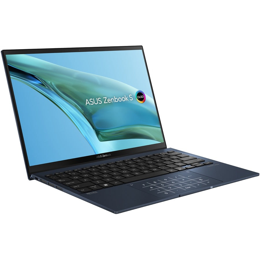 Asus Zenbook S 13 OLED UM5302 UM5302TA-XB76T 13.3" Touchscreen Notebook - 2.8K - 2880 x 1800 - AMD Ryzen 7 6800U Octa-core (8 Core) 2.70 GHz - 16 GB Total RAM - 16 GB On-board Memory - 1 TB SSD - Ponder Blue