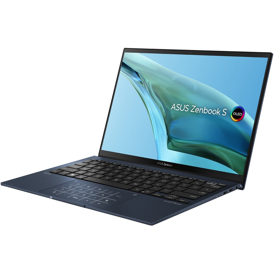 Asus Zenbook S 13 OLED UM5302 UM5302TA-XB76T 13.3" Touchscreen Notebook - 2.8K - 2880 x 1800 - AMD Ryzen 7 6800U Octa-core (8 Core) 2.70 GHz - 16 GB Total RAM - 16 GB On-board Memory - 1 TB SSD - Ponder Blue