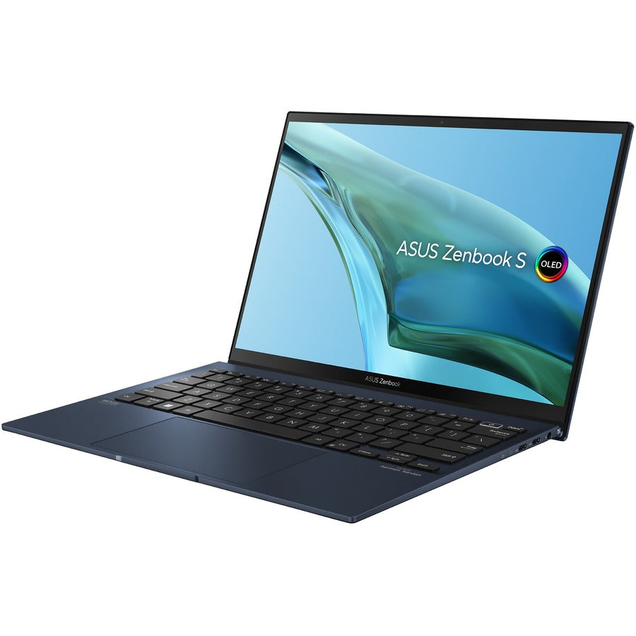 Asus Zenbook S 13 OLED UM5302 UM5302TA-XB76T 13.3" Touchscreen Notebook - 2.8K - 2880 x 1800 - AMD Ryzen 7 6800U Octa-core (8 Core) 2.70 GHz - 16 GB Total RAM - 16 GB On-board Memory - 1 TB SSD - Ponder Blue