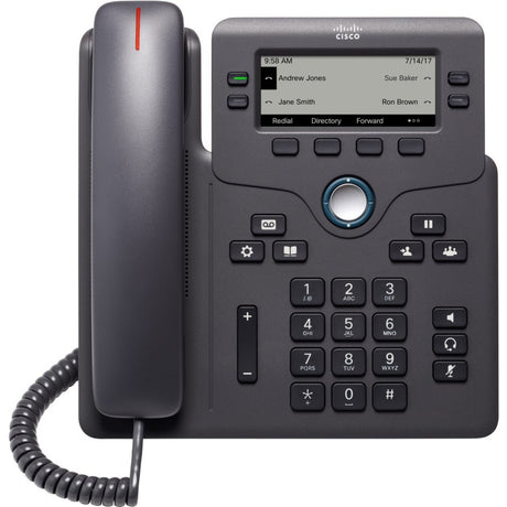 Cisco 6851 IP Phone - Refurbished - Charcoal