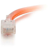 C2G 100ft Cat5e Non-Booted Unshielded (UTP) Network Patch Cable - Orange