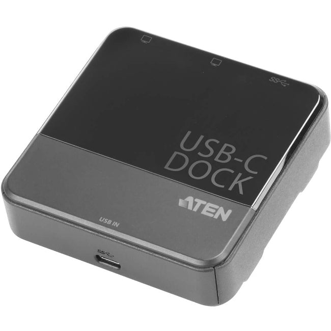 ATEN USB-C Dual-HDMI Mini Dock-TAA Compliant