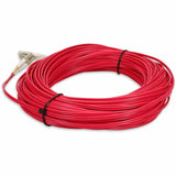 AddOn 15m LC (Male) to LC (Male) Red OM3 Duplex Plenum-Rated Fiber Patch Cable