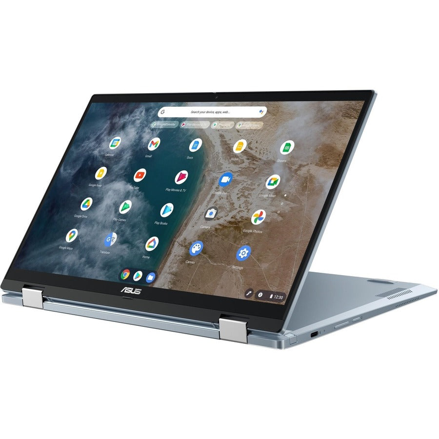 Asus Chromebook Flip CX5400 CX5400FMA-GN762T-S 14" Touchscreen Convertible 2 in 1 Chromebook - Full HD - 1920 x 1080 - Intel Core i7 11th Gen i7-1160G7 Dual-core (2 Core) 2.10 GHz - 16 GB Total RAM - 512 GB SSD - AI Blue