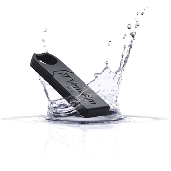 Verbatim 16GB Micro Plus USB Flash Drive - Black