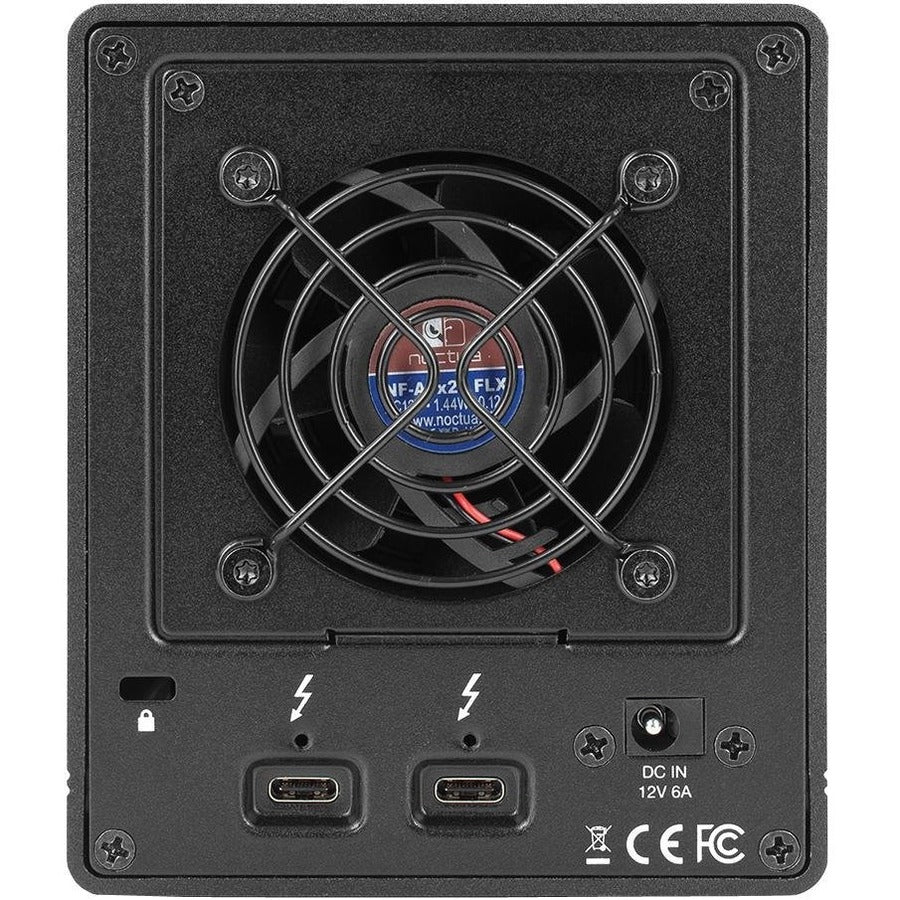 OWC ThunderBay 4 mini Drive Enclosure SATA/600 - Thunderbolt 3 Host Interface Desktop - Black