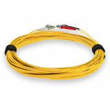 AddOn 1m LC (Male) to ST (Male) Yellow OM4 Duplex Fiber OFNR (Riser-Rated) Patch Cable