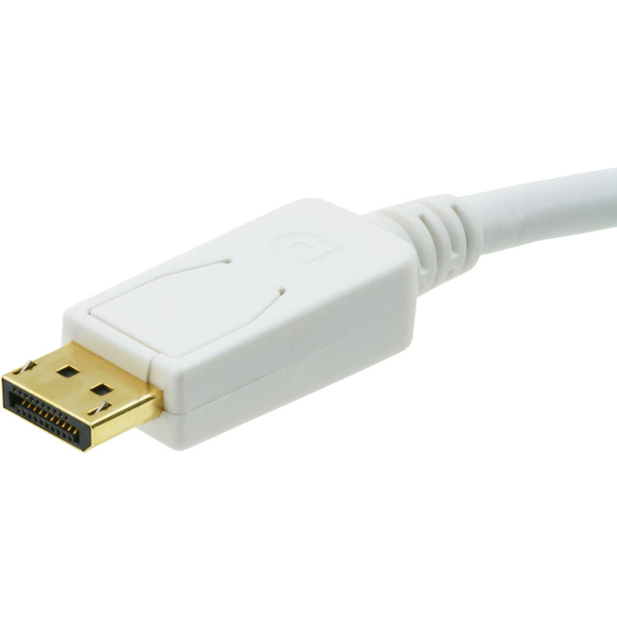 Monoprice 3ft 28AWG DisplayPort to VGA Cable - White