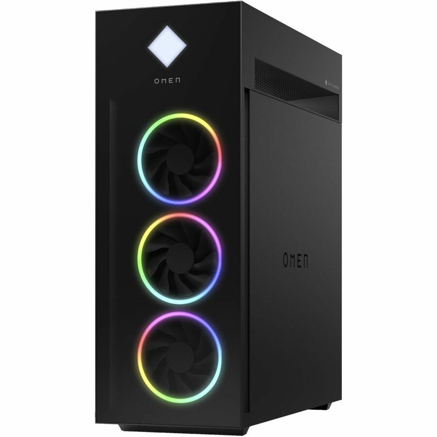 OMEN GT22-2000i GT22-2050 Gaming Desktop Computer - Intel Core i7 14th Gen i7-14700K - 16 GB - 1 TB SSD - Tower - Black, Dark Chrome