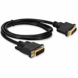 10ft DVI-D Dual Link (24+1 pin) Male to DVI-D Dual Link (24+1 pin) Male Black Cable For Resolution Up to 2560x1600 (WQXGA)