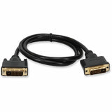 10ft DVI-D Dual Link (24+1 pin) Male to DVI-D Dual Link (24+1 pin) Male Black Cable For Resolution Up to 2560x1600 (WQXGA)