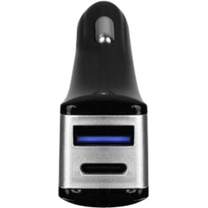 Aluratek 2-Port USB Car Charger with Type-C and Quick Charge 3.0